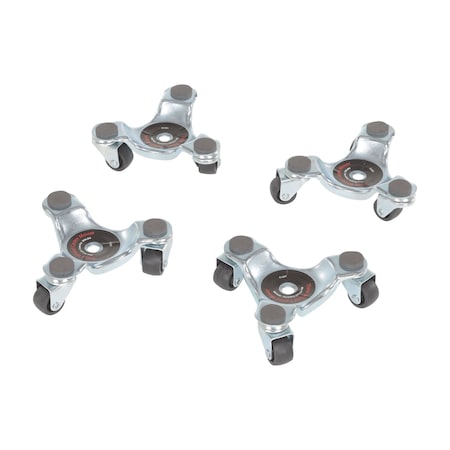 Vestil LEG DOLLY 200 LB CAPACITY 6-3/8 X 5-3/4, PK4 LEG-D-4PK